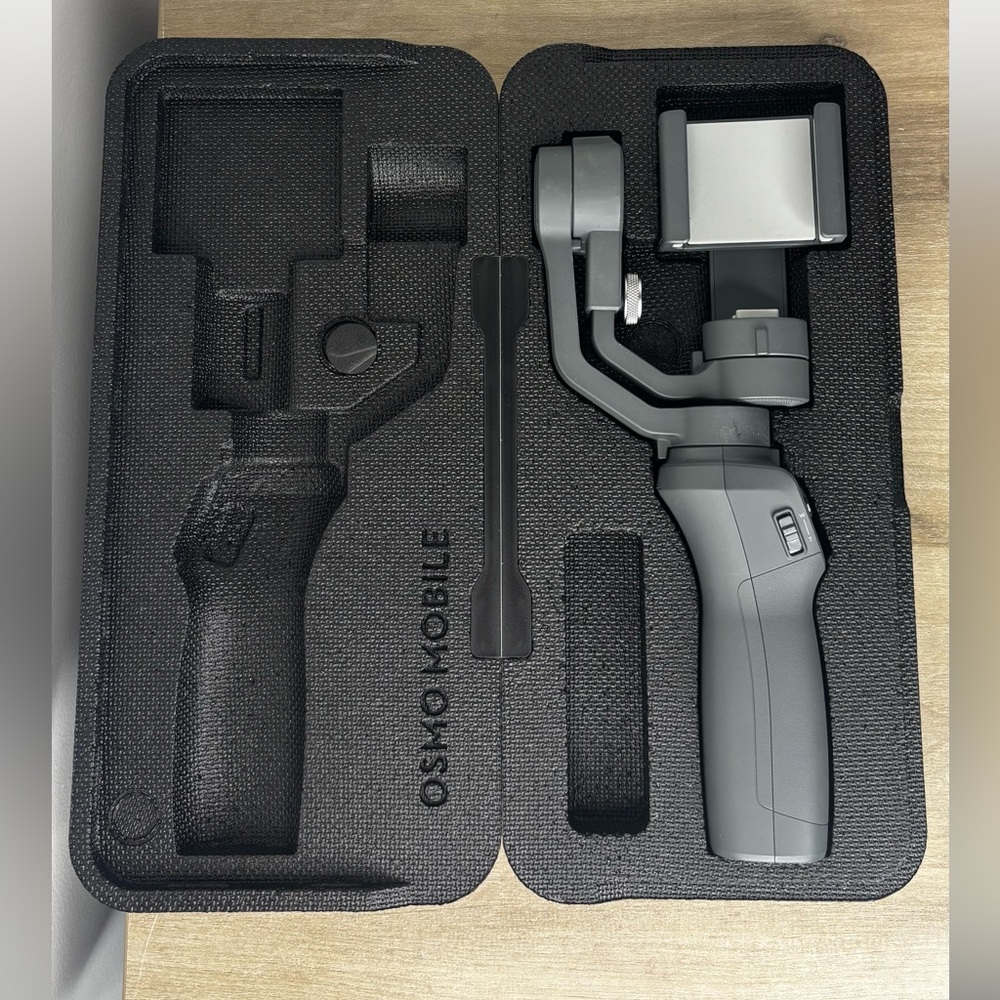 DJI Osmo Mobile Black and Gray Gimbal